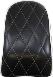 Le Pera Bare Bones Pillion Pad - Sort vinyl