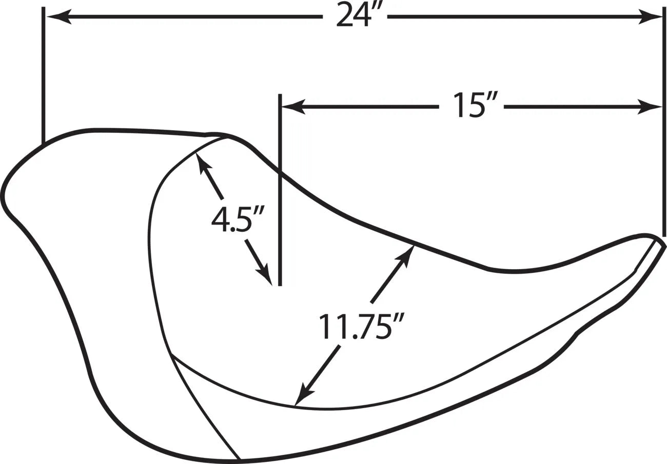 Drag Specialties Ez-on Mount Solo Seat