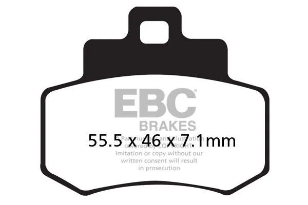Ebc Sfa-hh Series Sintered Scooter Brake Pads