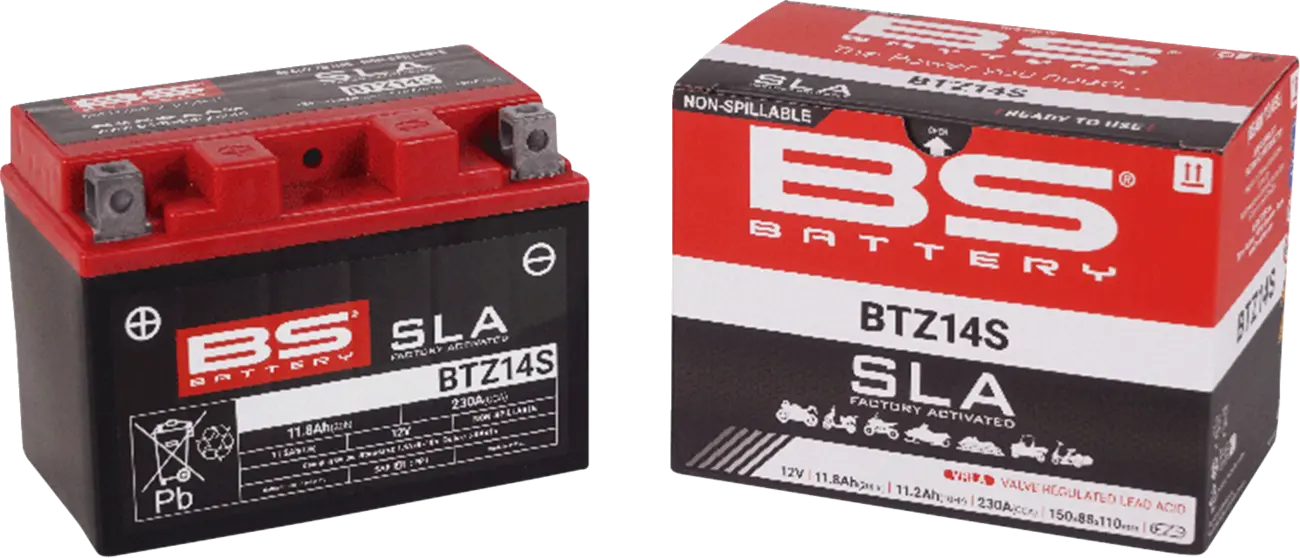 Bs Batteri Agm 12v 11,2ah Motorcykel Batteri