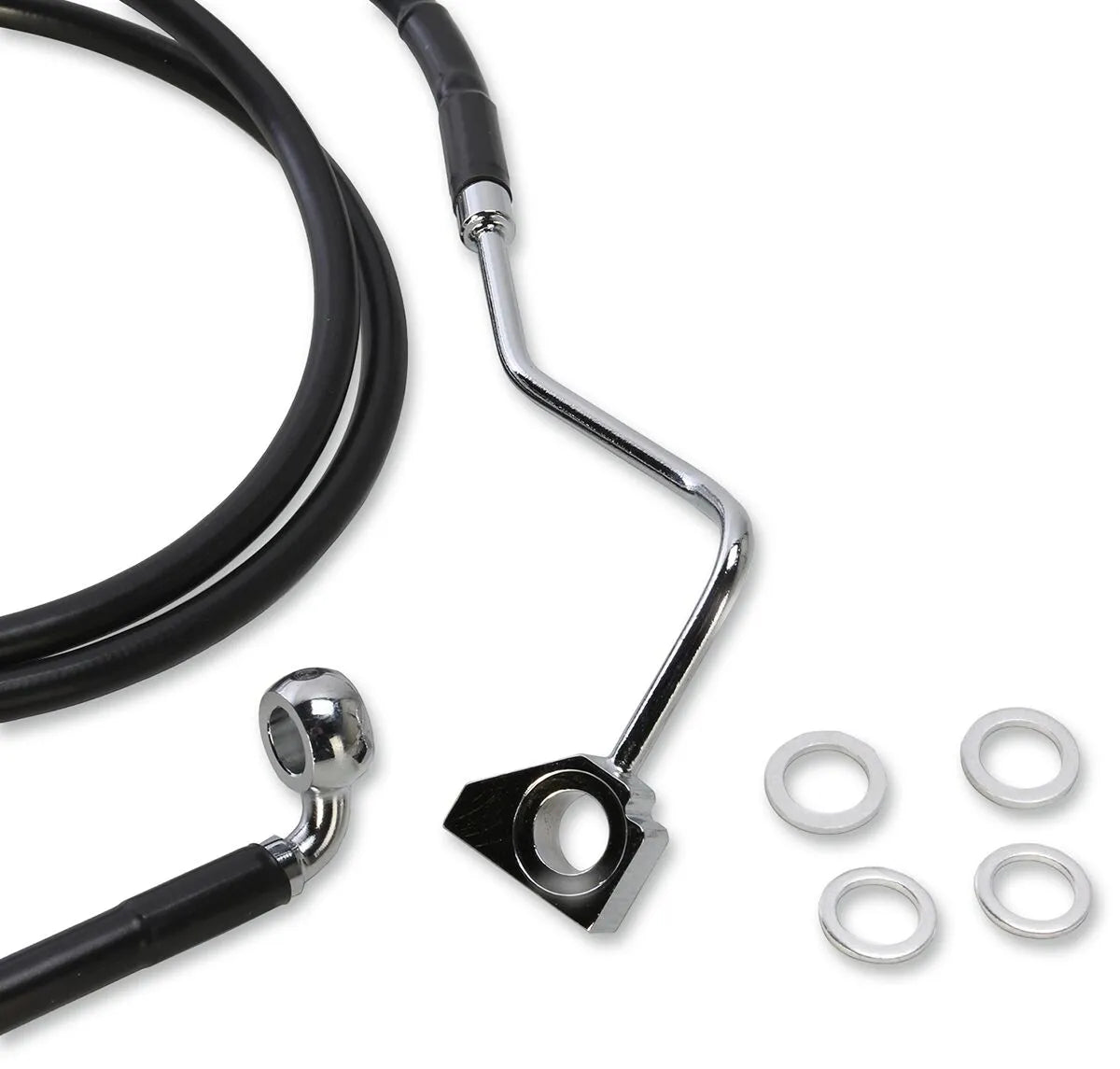 Drag Specialties Extended Brake Line Kit For Abs