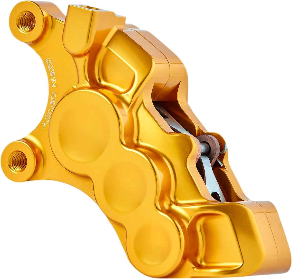 Arlen Ness 6-piston Caliper For Front Left - Gold