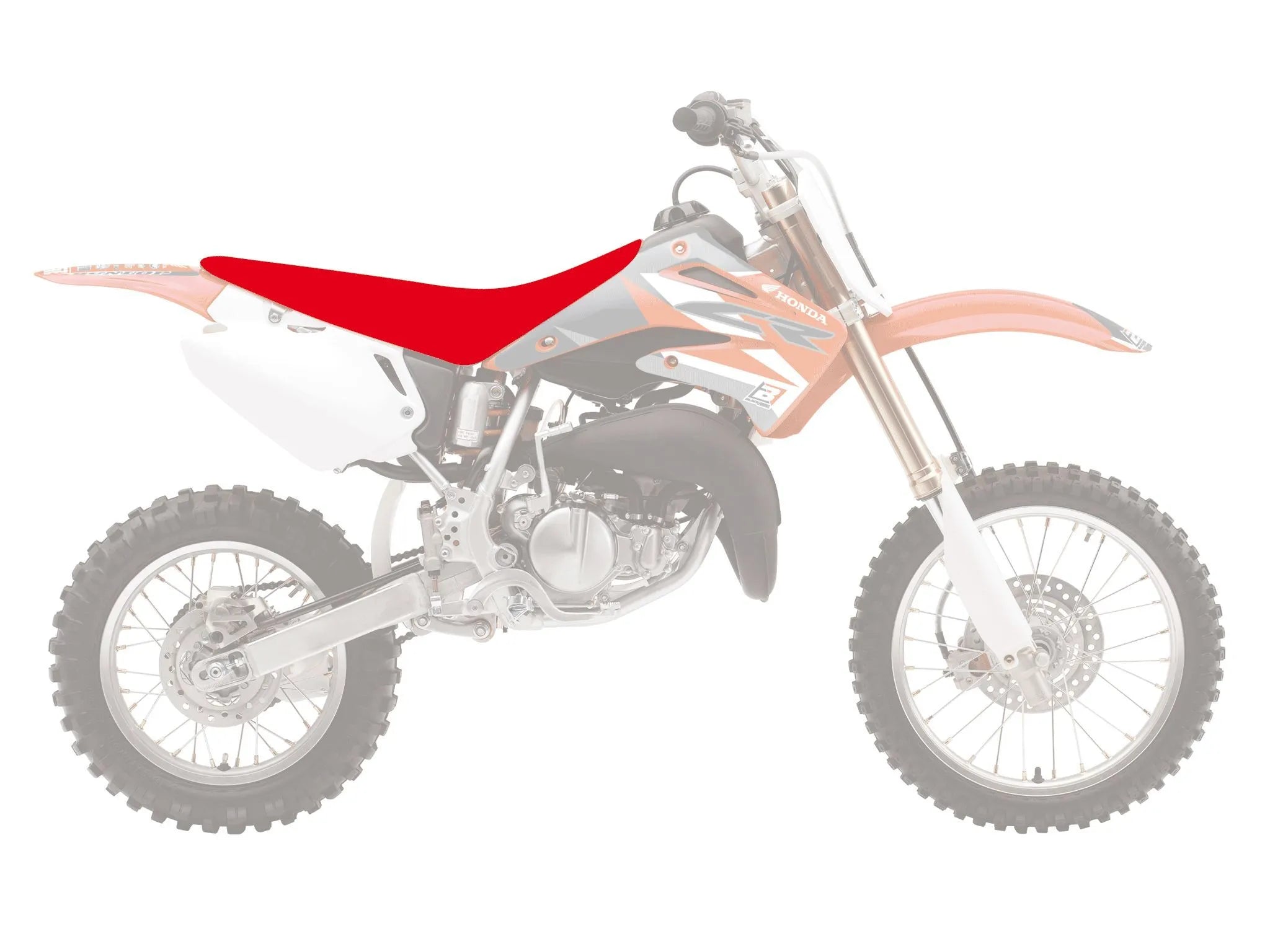 Blackbird Racing Pyramid sædebetræk - Rød