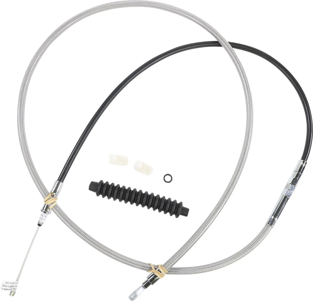 Drag Specialties Stainless Steel Clutch Cable