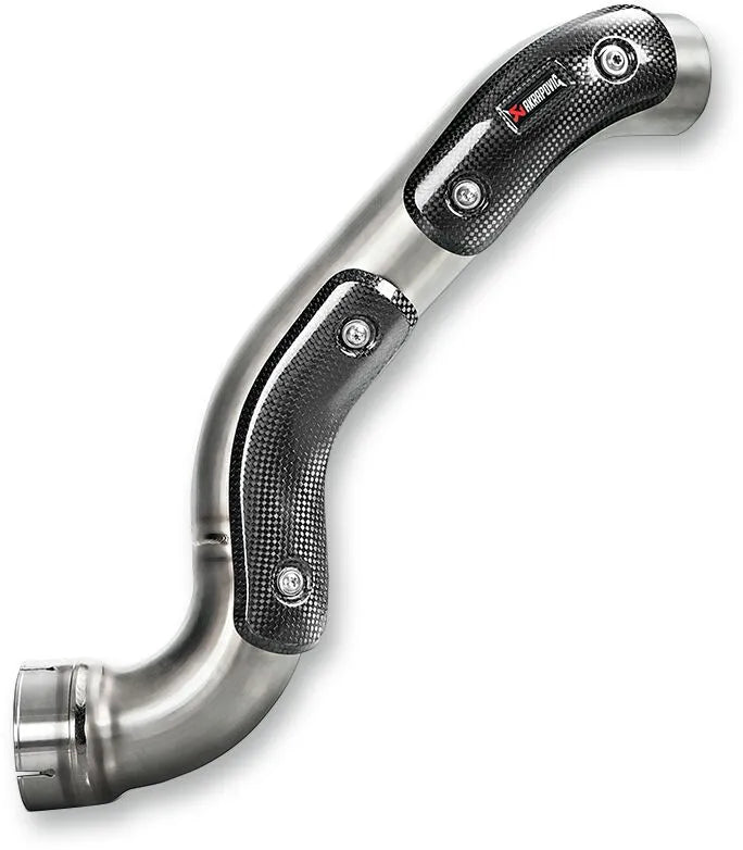 Akrapovic Titanium Link Pipe For High Mounted Muffler