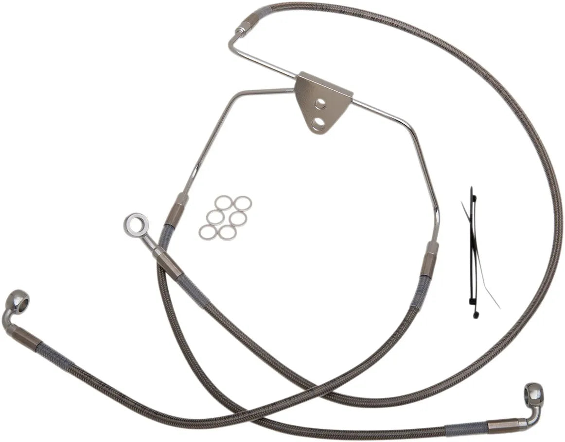 Drag Specialties Extended Brake Line Kit For Non-abs