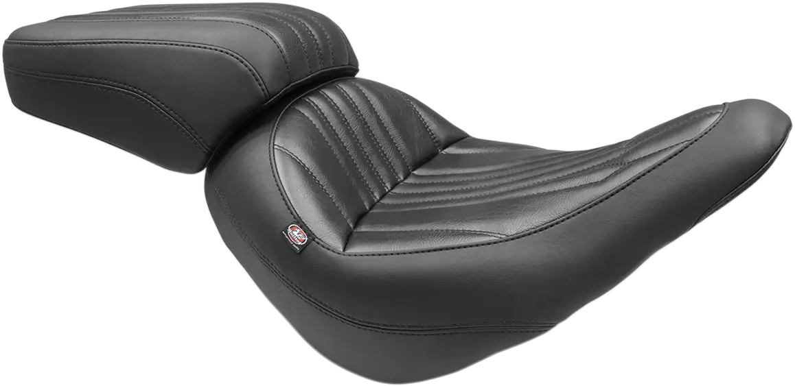 Mustang Passager Tour Seat - Sort Vinyl