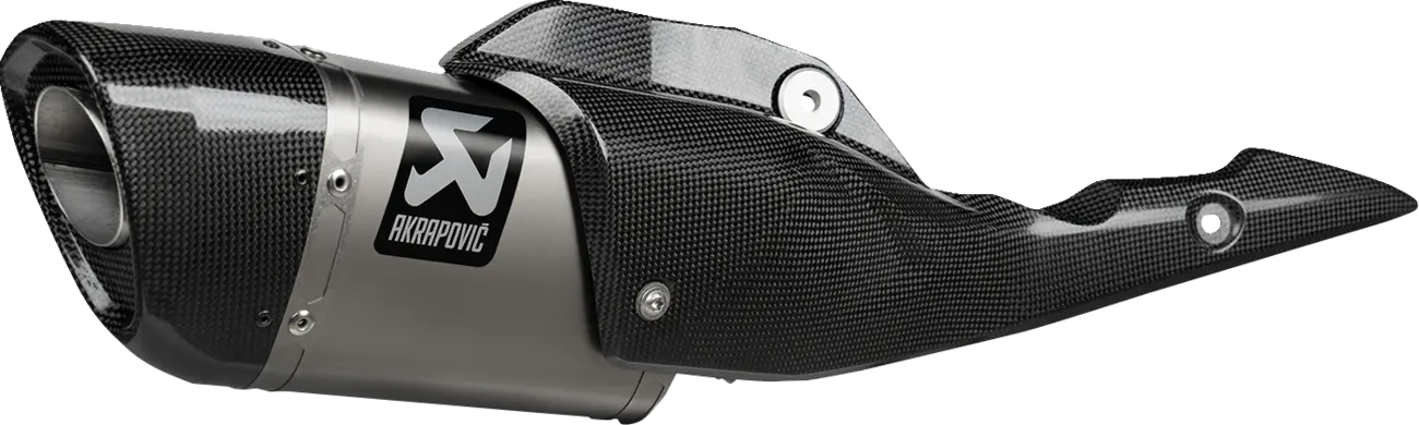 Akrapovic Slip-on Line Muffler With Titanium Sleeve