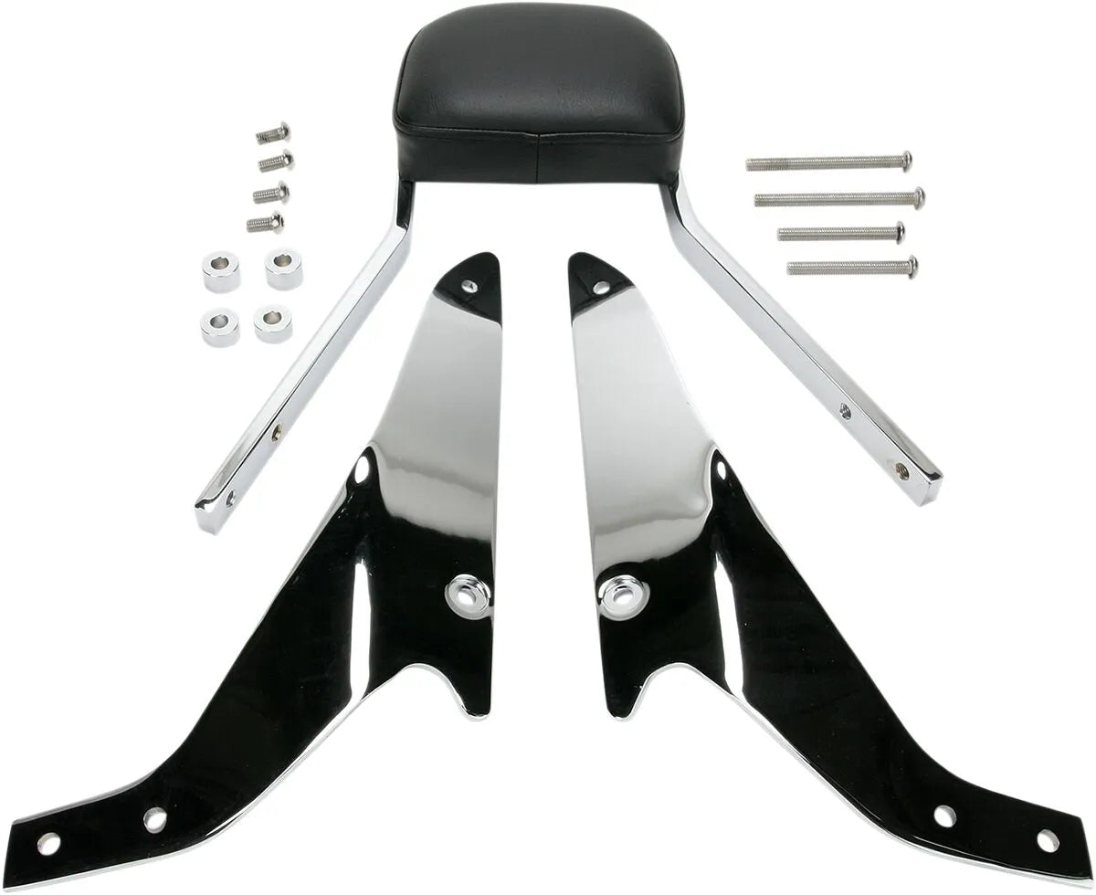 Cobra Square Sissy Bar Kit - Krom stål