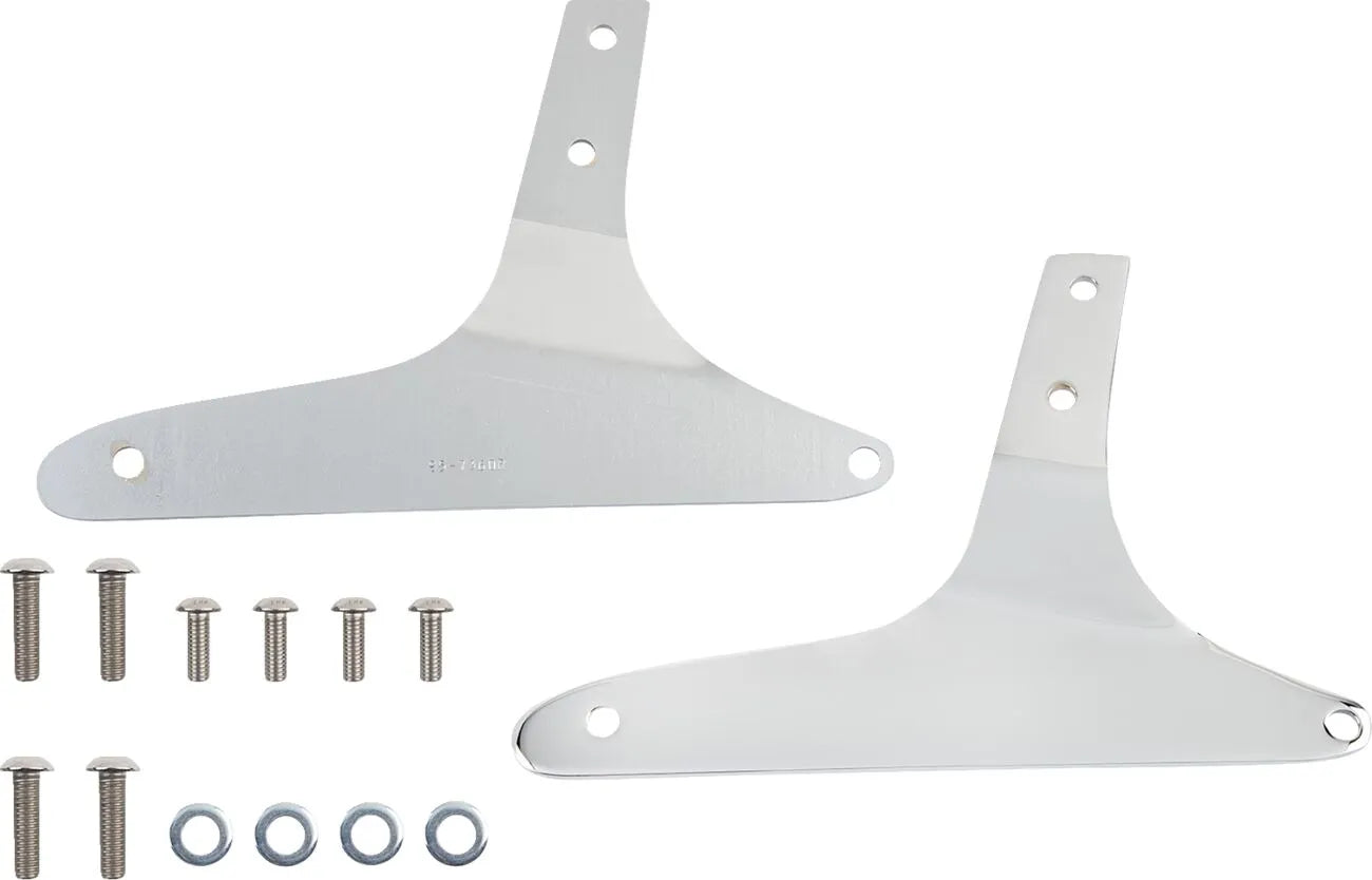 Cobra Round Sissy Bar - Chrome Finish