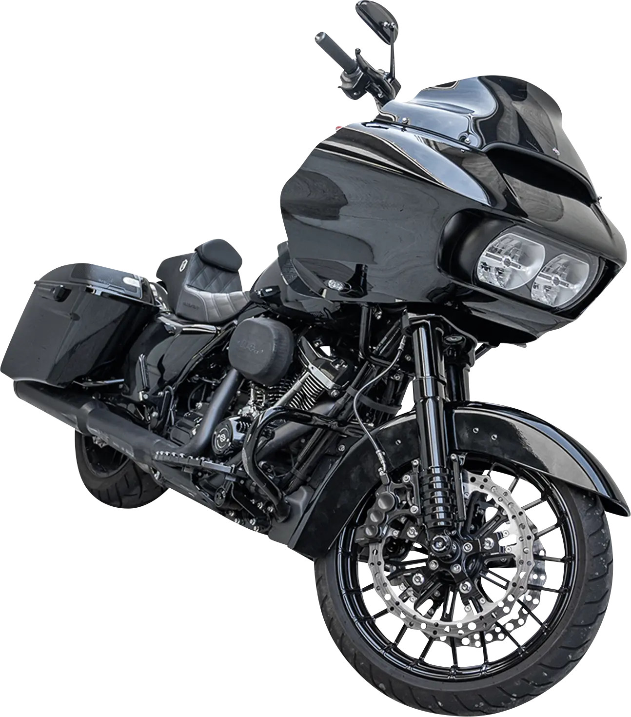 Arlen Ness Gaffelrør - Sort, 49 mm, 22,875"