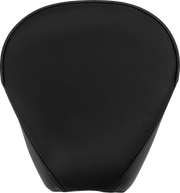 Drag Specialties Bageste Solo Sæde - Sort Vinyl