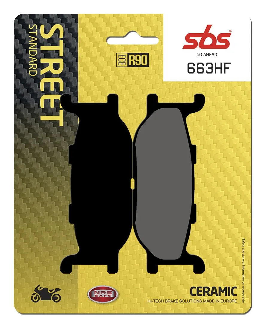 Sbs Hf Street Ceramic Organic Brake Pads