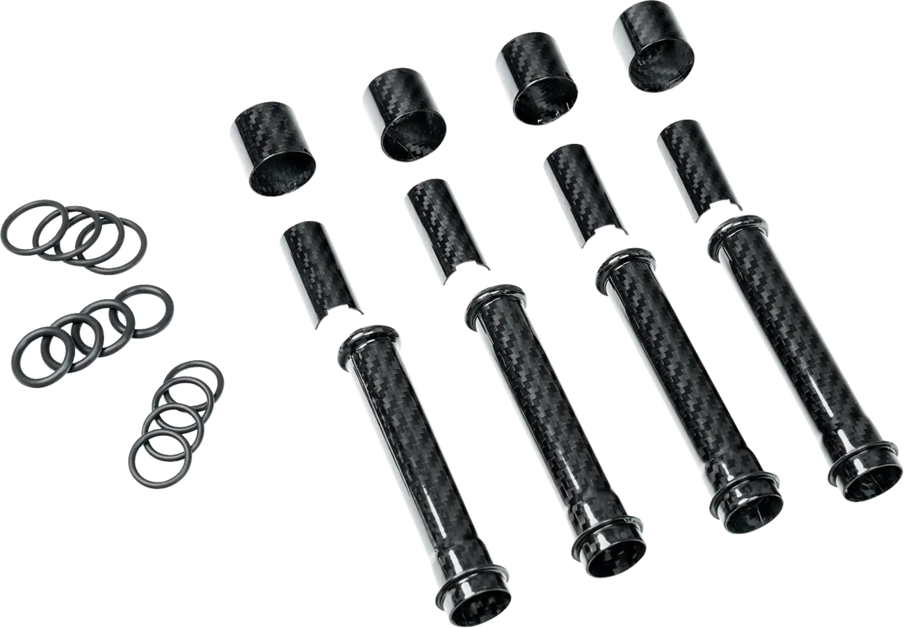 Slyfox trækstangsdæksler i kulfiber