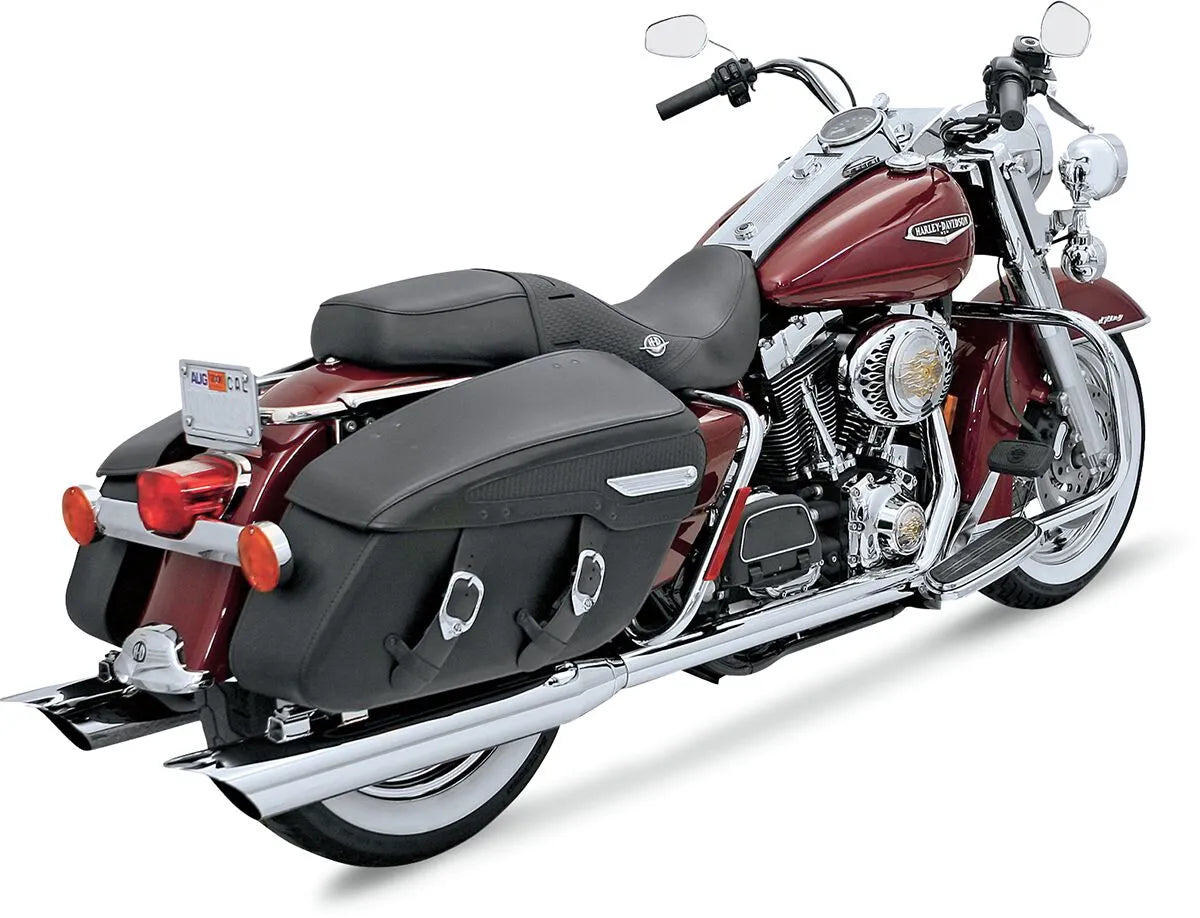 Bassani Xhaust True Dual Crossover Headpipes Chrome
