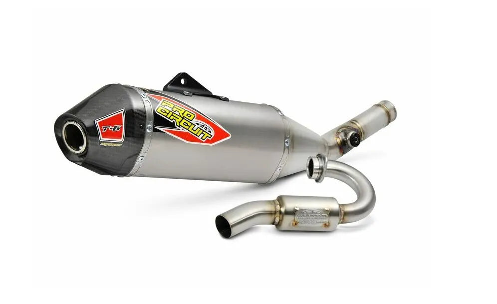 Pro Circuit T-6 Euro Exhaust System - Ss/ti/cf