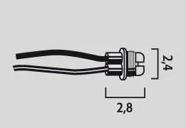 Flosser halogenpærefatninger