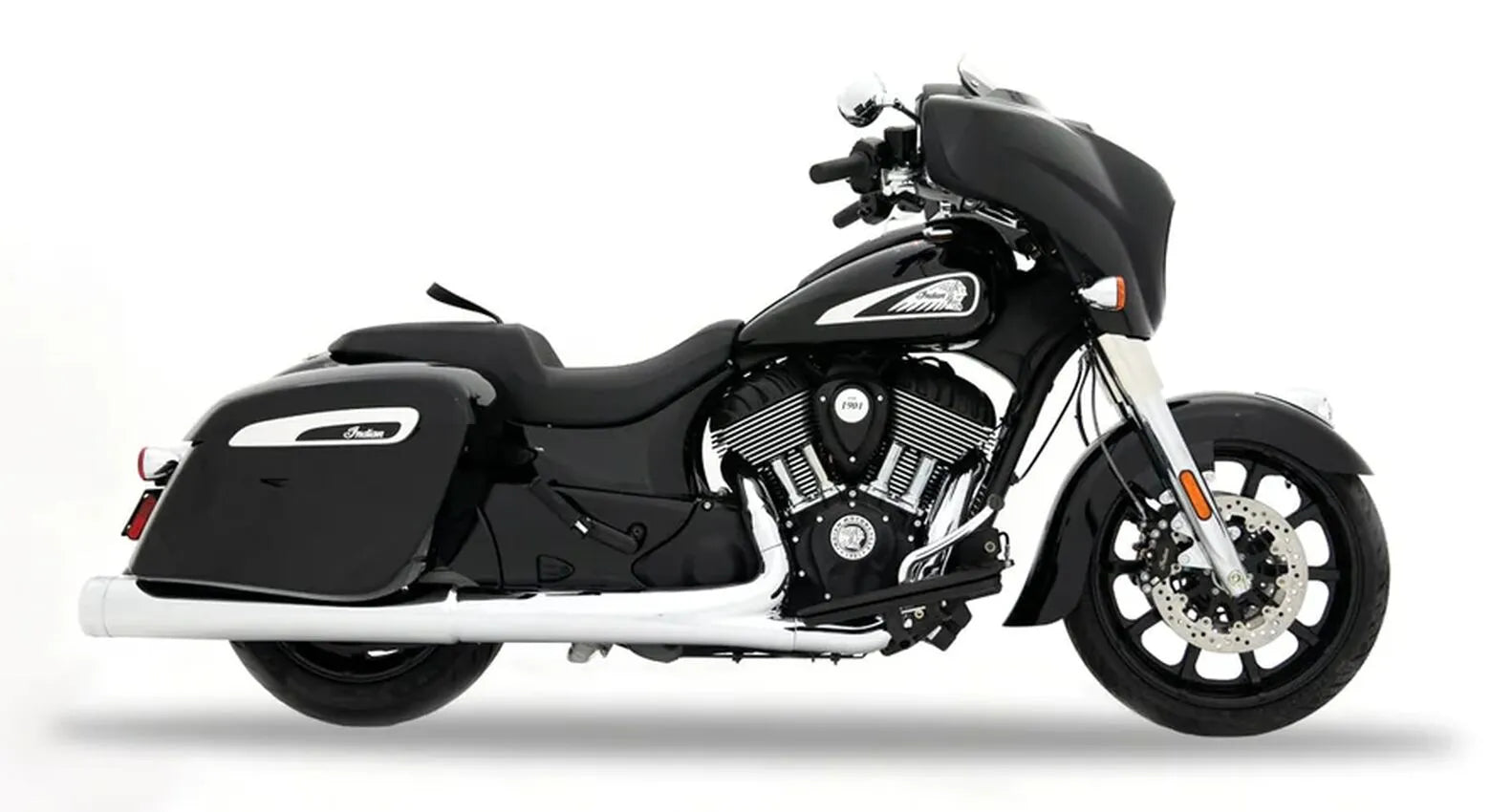 Rinehart Racing 4.5" Dbx45 Slip-on Mufflers For Indian