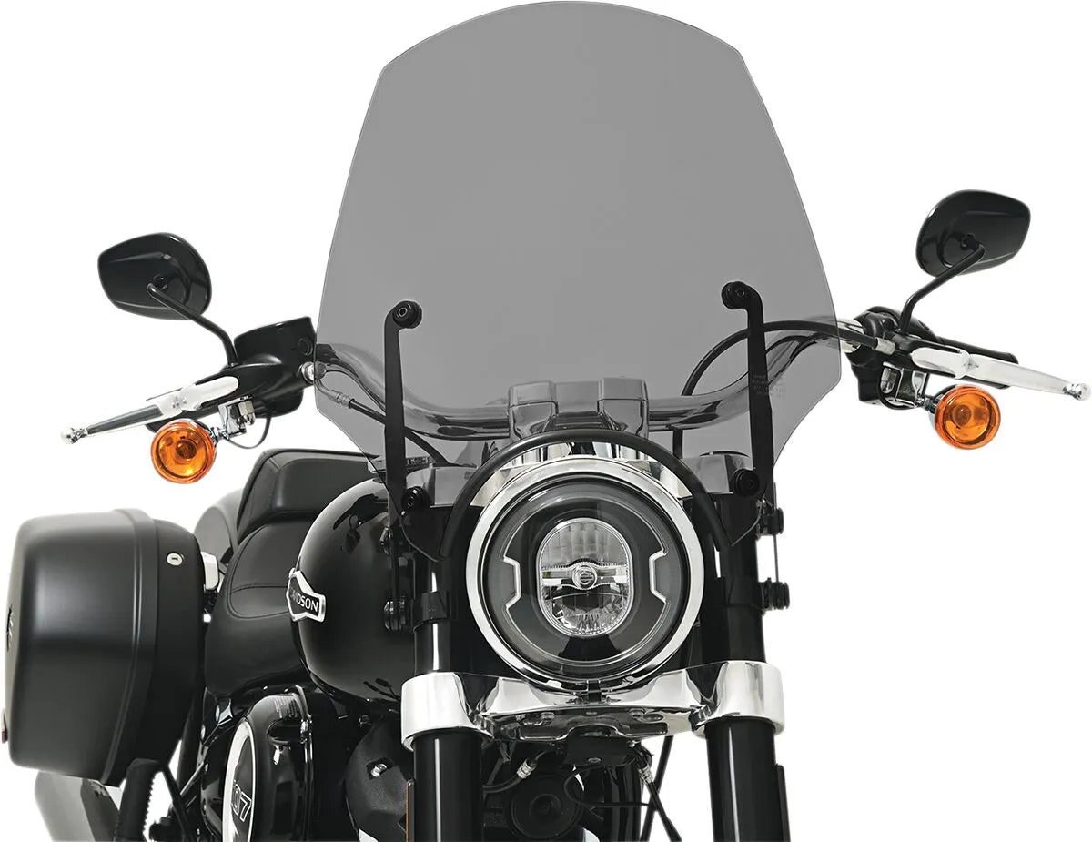 Memphis Shades El Paso Sportshield - Black Smoke