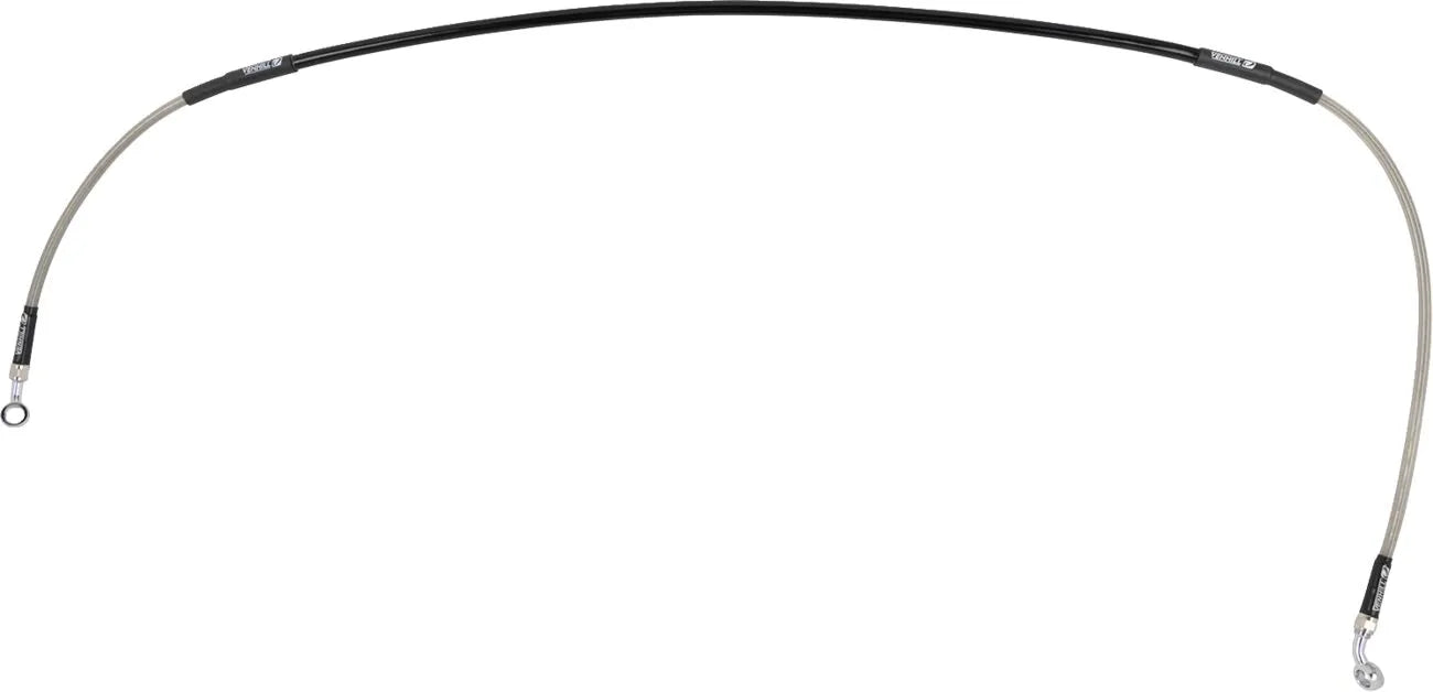 Moose Offroad Stainless Steel Braided Brake Line Front