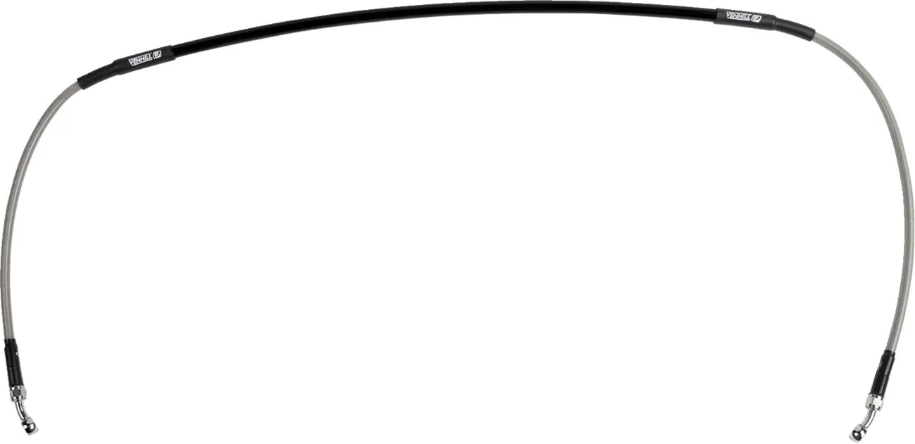 Moose Offroad Stainless Steel Braided Brake Line Front