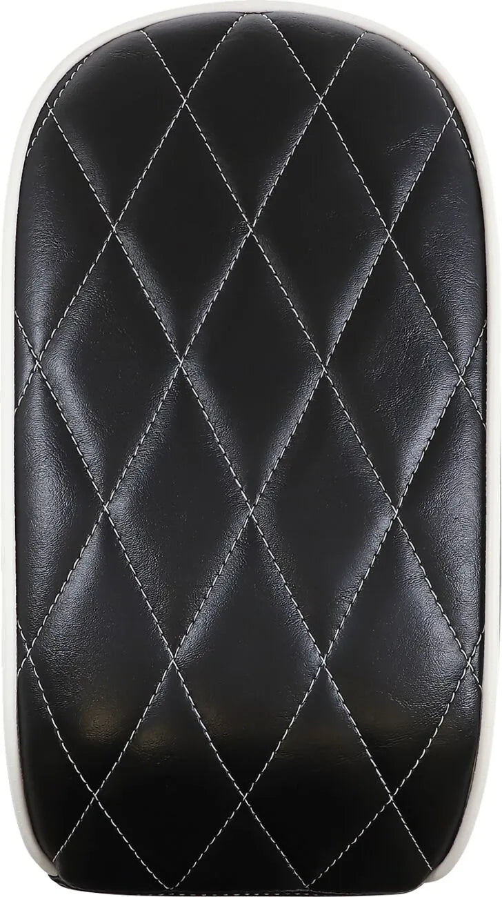 Le Pera Bare Bones Pillion Pad - Sort vinyl