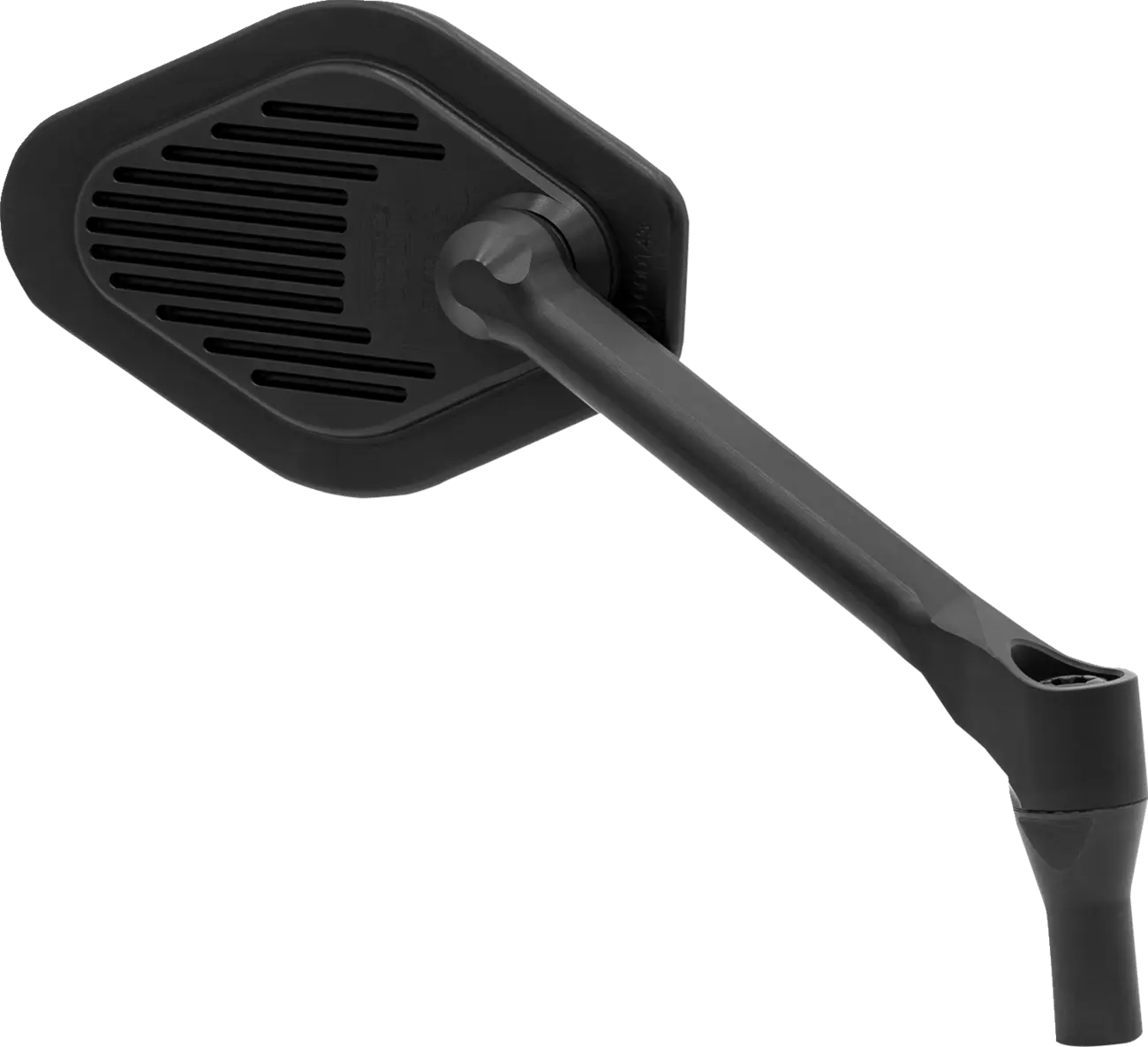 Drag Specialties justerbart spejl - 12 cm stilk - sort