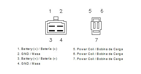 Motoplat Regulator - 12v Spændingsregulator