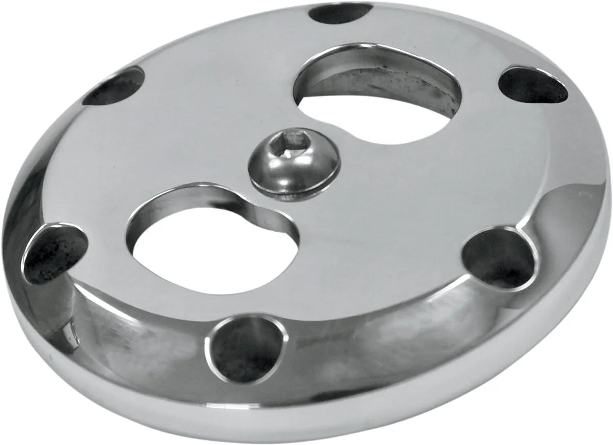 La Choppers Supertrapp Exhaust End Cap - Polished Aluminum