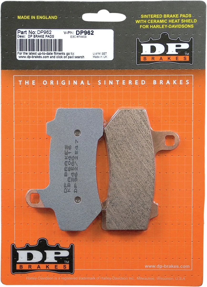 Dp Brakes Sintered Metal Brake Pads For Harley/buell