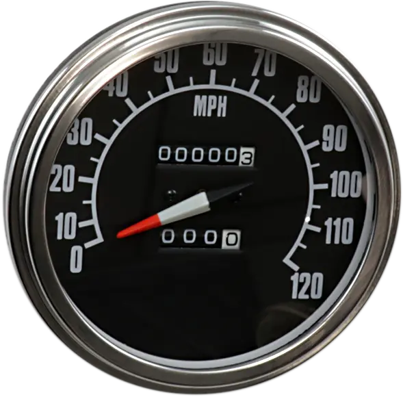 Drag Specialties 5" Fl-style speedometer