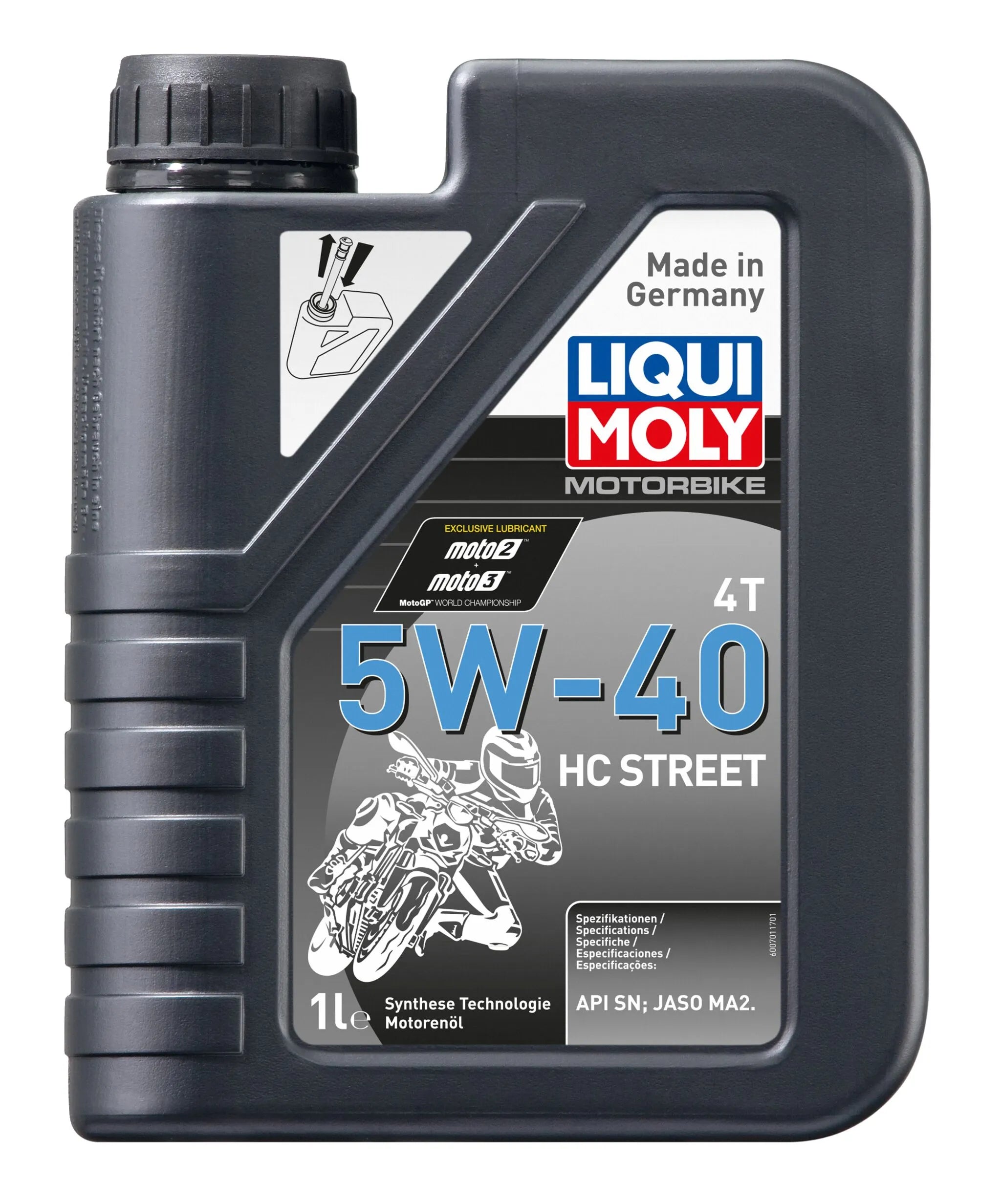 Liqui Moly 4t 5w-40 Hc Street Engine Oil