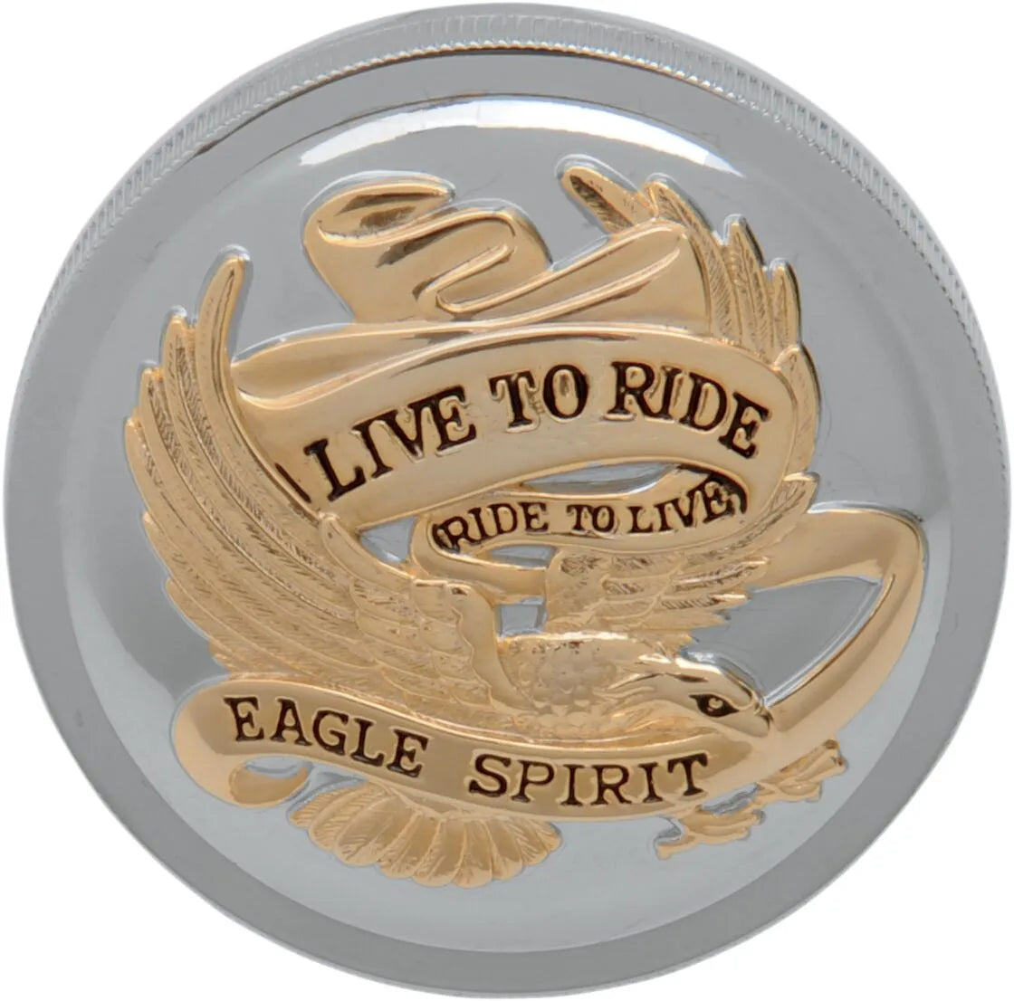 Drag Specialties "Live To Ride" Gas Cap