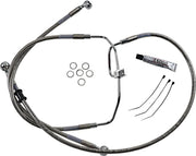 Drag Specialties Extended Brake Line Kit For Non-abs Models