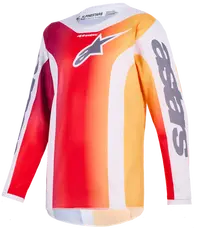 Alpinestars Youth Fluid Portl Jersey - Gray/Red