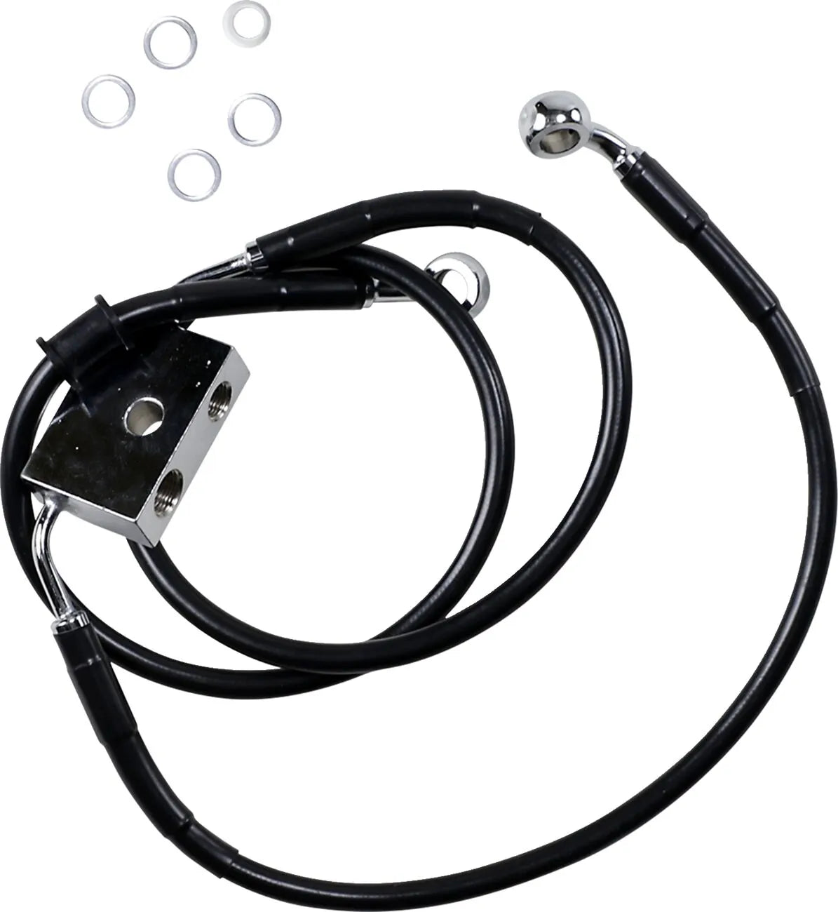 Drag Specialties Extended Length Brake Line For Abs