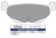 Dp Brakes Standard Sintered Metal Brake Pads
