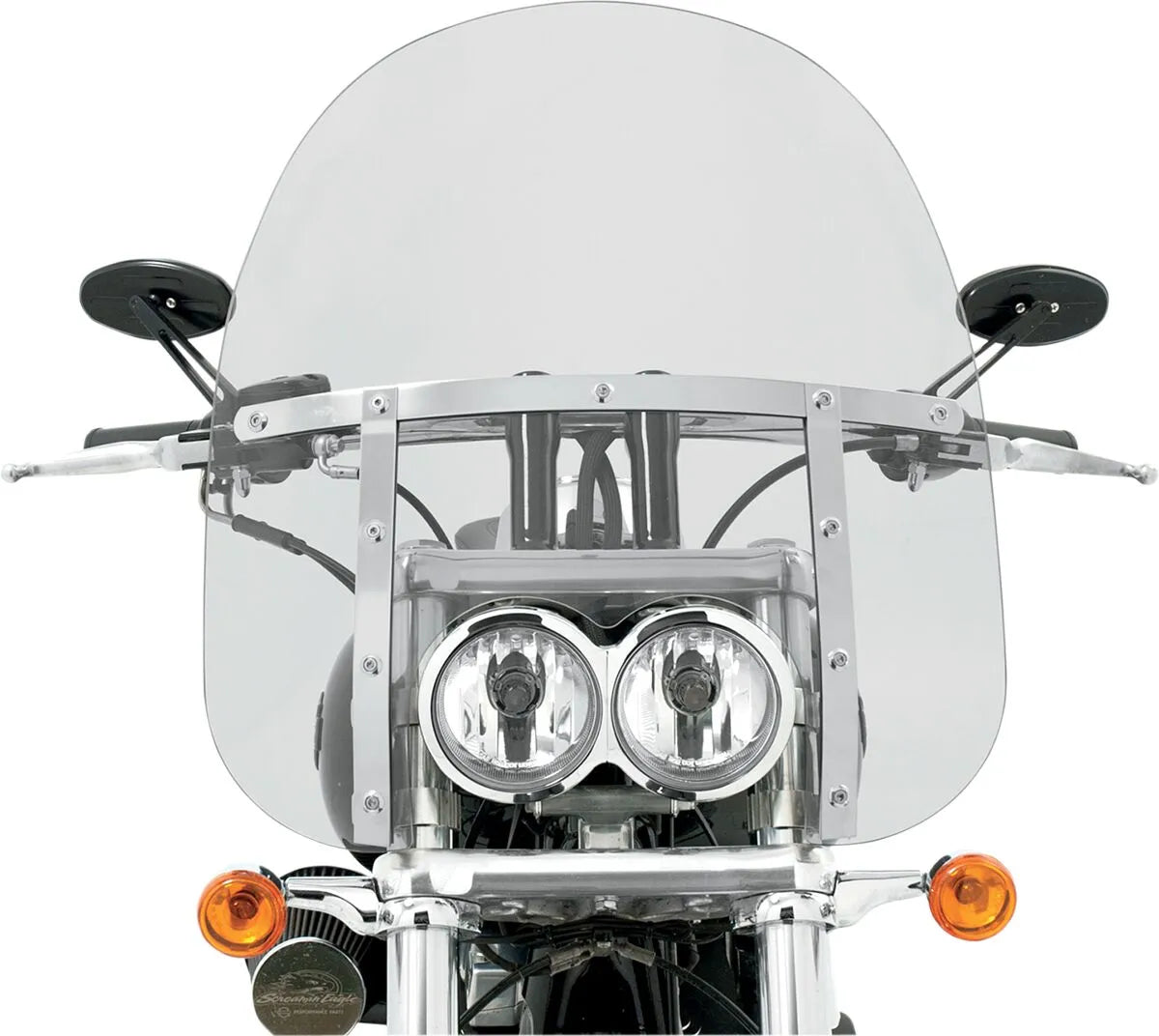 Memphis Shades Fats Windscreen - Klar