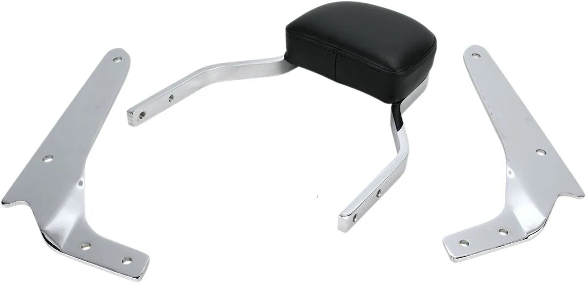 Cobra Square Sissy Bar Kit - Krom