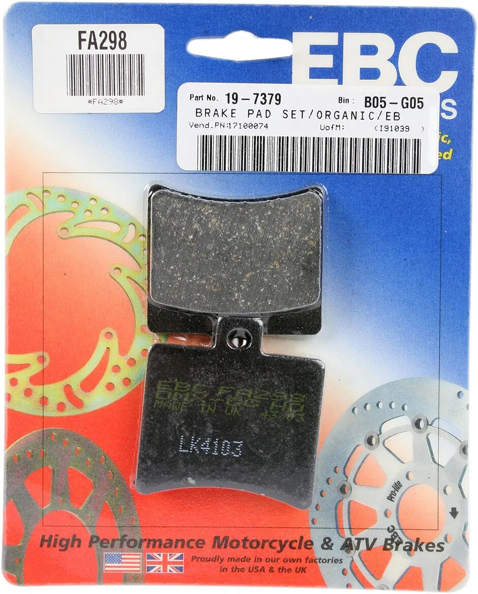 Ebc Organic Base Fa Brake Pads