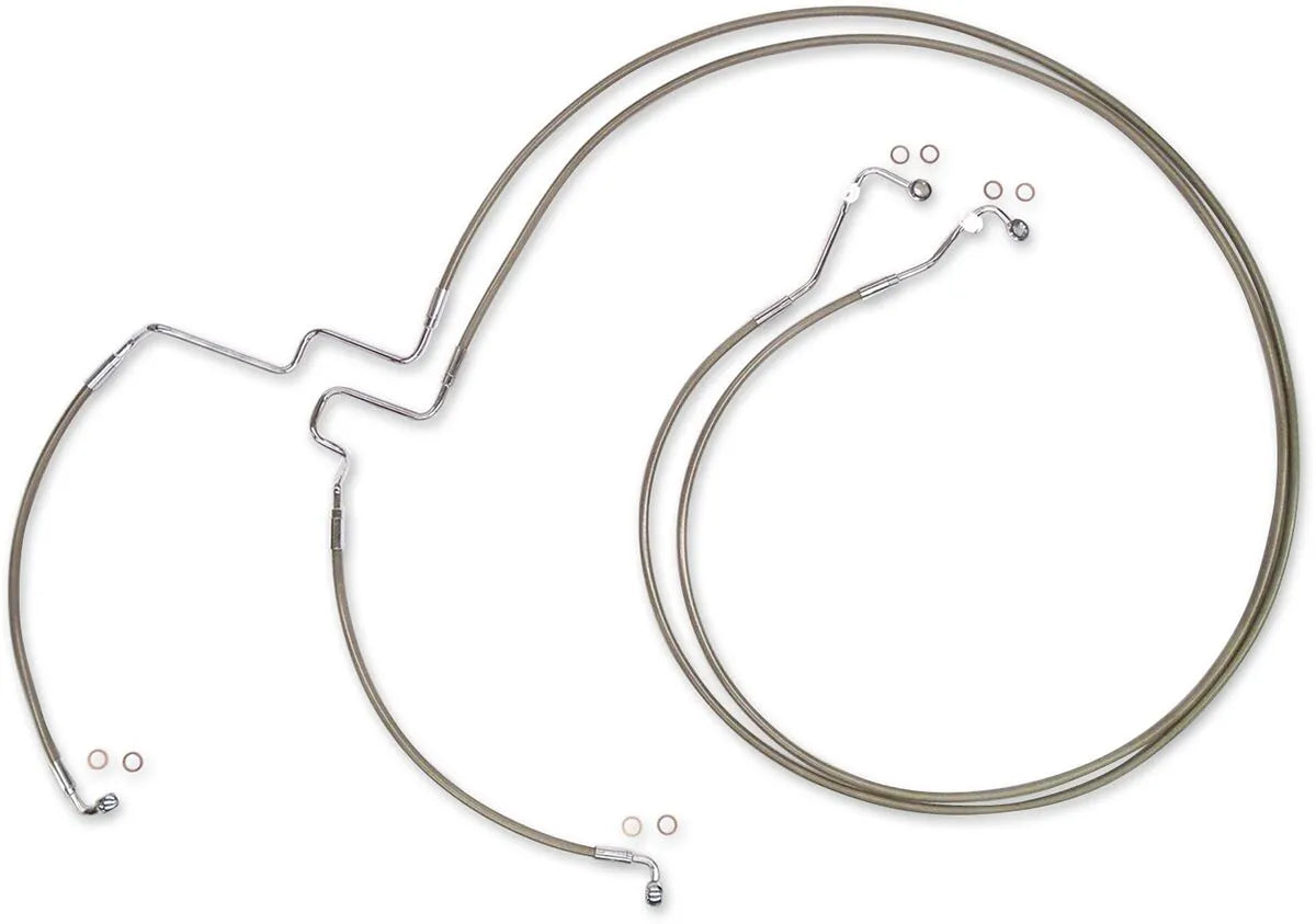 Magnum Shielding Xr Lower Brake Line For Harley-davidson Abs
