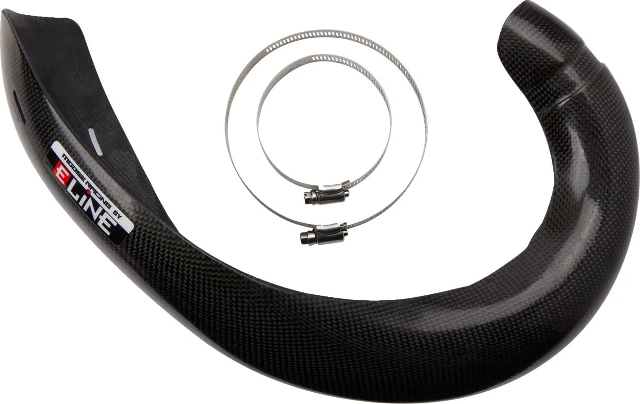 Moose Offroad Pipe Guard - Carbon Fiber Construction