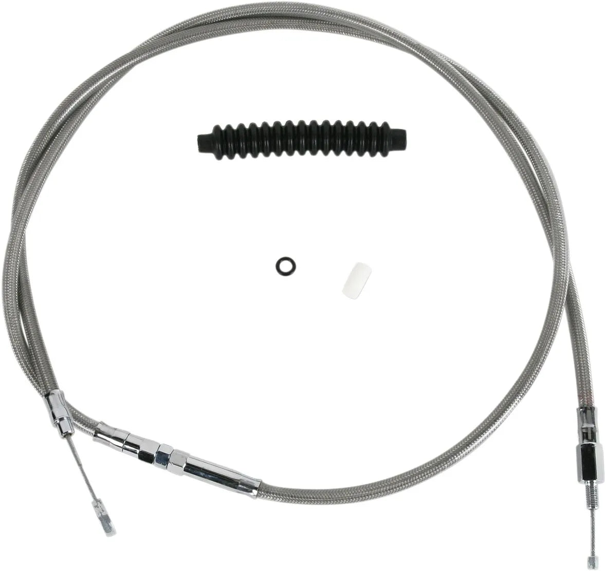 Drag Specialties Stainless Steel Clutch Cable