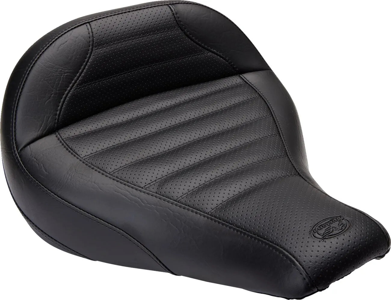Mustang Touring Seat - Sort Vinyl