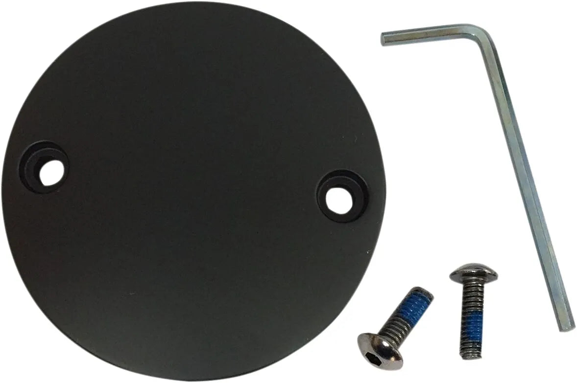 Drag Specialties Sfæriske Radius Punktdæksel - Sort