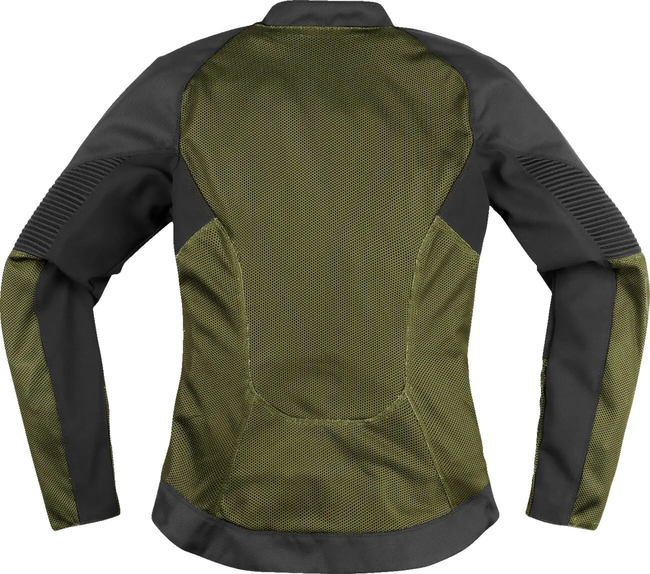 Icon Women's Overlord3 Mesh Jacket For Sport Performance - Black/Green