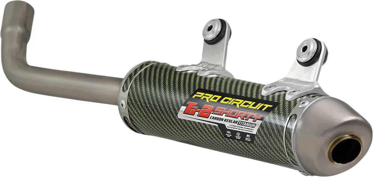 Pro Circuit Ti-2 Silencer - Titanium & Carbon Fiber