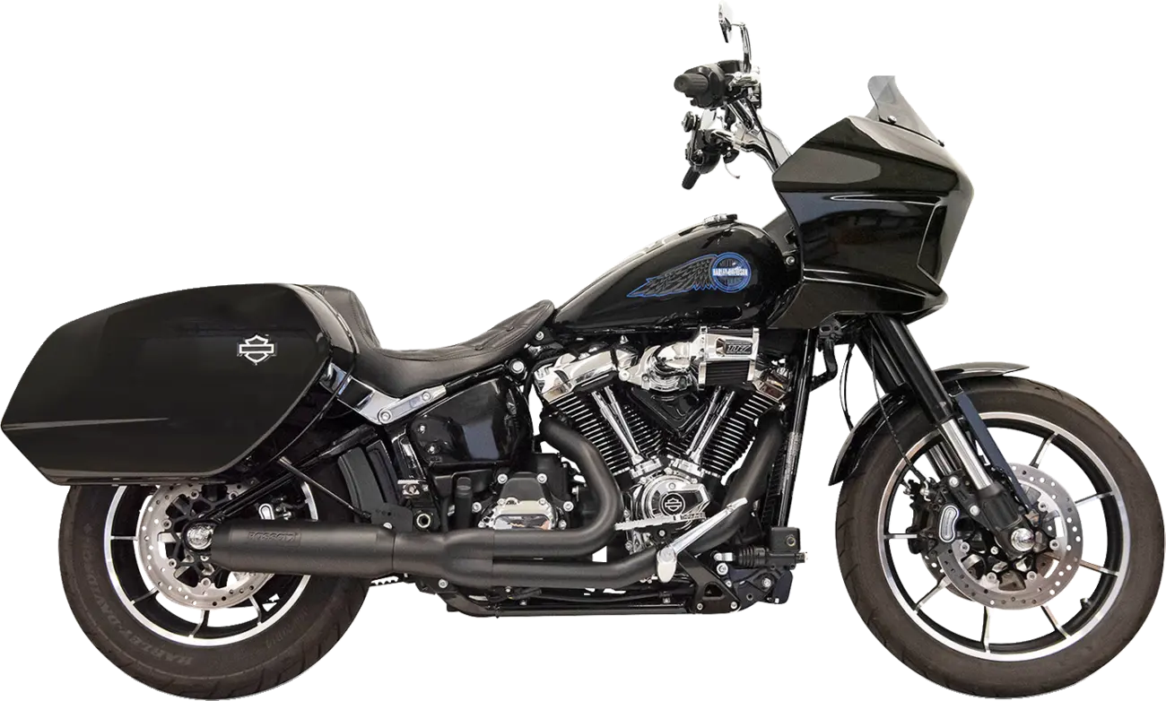 Bassani Xhaust 2-into-1 Exhaust System With Superbike Muffler