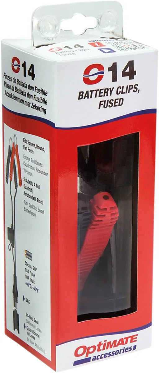 Tecmate Optimate battericlips - 10 Amp