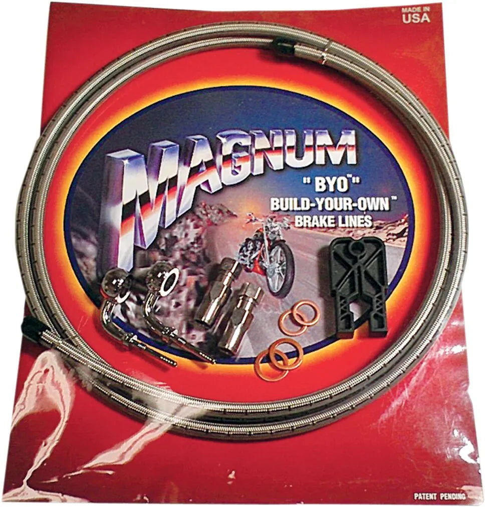 Magnum Shielding Byo Brake Line Kit For Non-abs Systems
